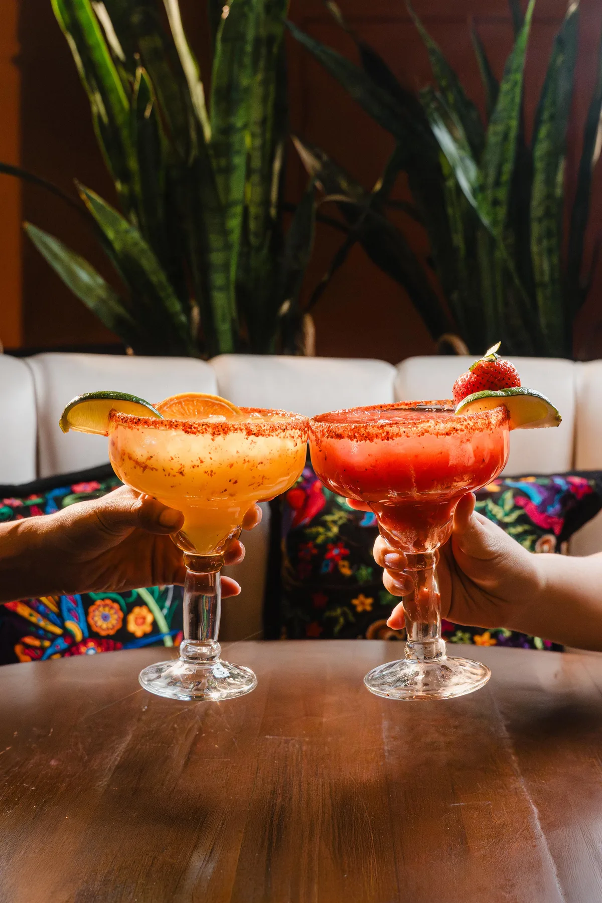 Cocktails served at Banda y Brunch